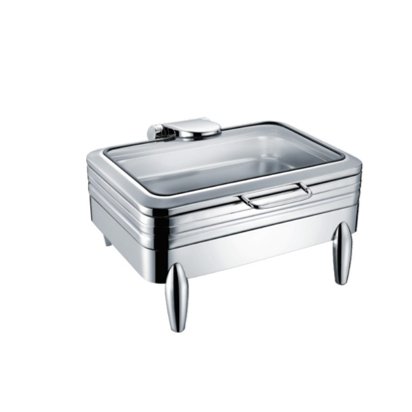 RECTANGLE CHAFING DISH WITH FUEL HOLDER 6016H - CHAFING DISHES Kenya